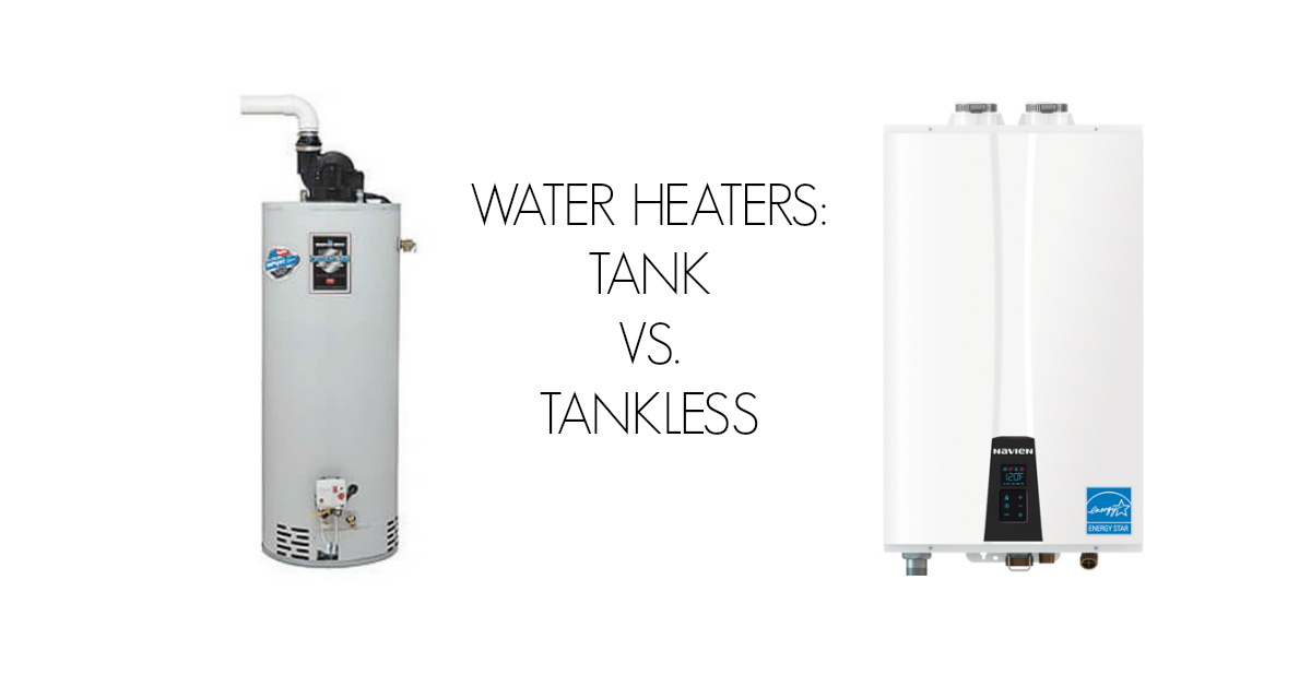 Tankless Water Heater Vs Traditional
